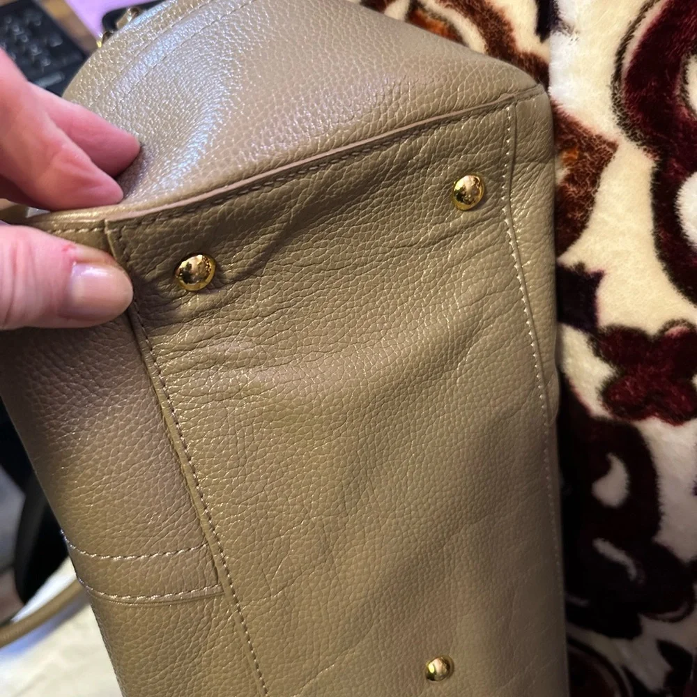MCM zipper tote